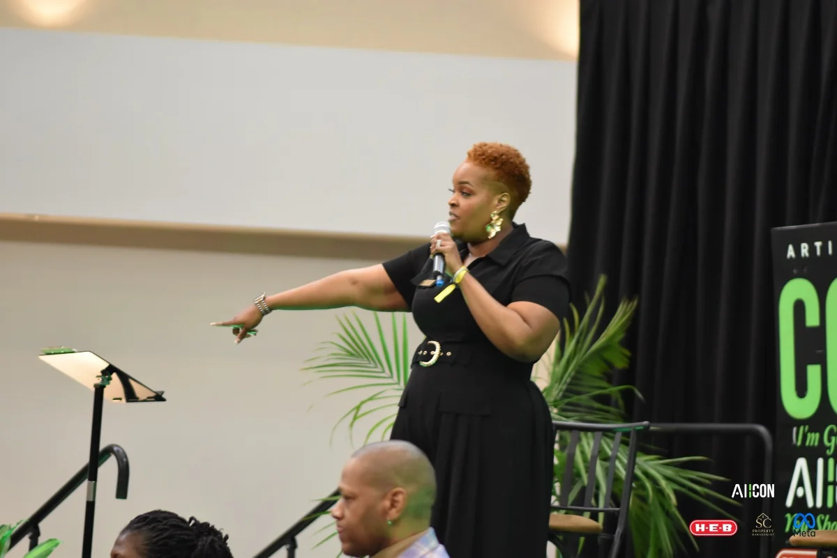 AIICON speaker presenting to attendees